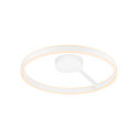 wall and ceiling luminaire ONE DALI Ø60CM up / down, DALI controllable, CCT Switch, ring shape IP20, white dimmable