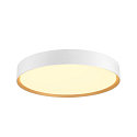 SLV LED Wand- und Deckenleuchte DECONA PHASE, rund, 23W 2700/3000K (CCT Switch), dimmbar, wei / gold