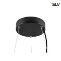 SLV Luci a sospesione MEDO® RING 60 DALI per VDU, controllabile da DALI, CCT Switch IP20, nero dimmerabile