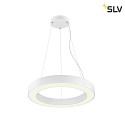 SLV pendant luminaire MEDO® RING 60 DALI for VDU workstation, DALI controllable, CCT Switch IP20, white dimmable