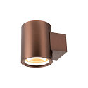 SLV wall luminaire OCULUS PHASE DTW UP/DOWN round, Dim-To-Warm, adjustable IP20, copper dimmable