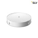 SLV ceiling recessed luminaire MEDO® 60 FRAME rigid, for VDU workstation, with frame, CCT Switch, switchable IP20, white 