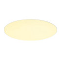 SLV ceiling recessed luminaire MEDO 90 FRAMELESS rigid, for VDU workstation, CCT Switch, flush, switchable IP20, white 