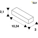 SLV LED power supply unit 23W / 100-700MA, DALI DALI controllable, current constant, adjustable