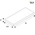 SLV Unité d'alimentation LED 36W / 100-900MA, DALI contrôlable par DALI, courant constant, réglable