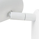 SLV Lampada da parete e soffitto NOBLO SINGLE PHASE DTW 1-Lampadina, rotondo, Dim-To-Warm IP20, bianco dimmerabile