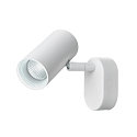 SLV Lampada da parete e soffitto NOBLO SINGLE PHASE DTW 1-Lampadina, rotondo, Dim-To-Warm IP20, bianco dimmerabile