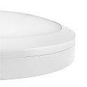 SLV Lampada da parete e soffitto OUTDOOR BULKHEAD V 360 CCT Switch, resistente agli urti, commutabile IP65, bianco, laccato 