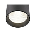 SLV LED 3-Phasen Strahler TRACKSPOT C 29, IP20 IK02, CRi >90, verstellbar, schaltbar, 29W 4000K 4200lm 50, schwarz
