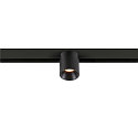 SLV spot FIXT-IT! round, surface-mounted version, suitable for VDU workstation IP20, black, lacquered dimmable
