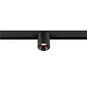 SLV spot FIXT-IT! round, surface-mounted version, suitable for VDU workstation IP20, black, lacquered dimmable