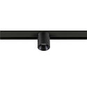 SLV spot FIXT-IT! round, surface-mounted version, suitable for VDU workstation IP20, black, lacquered dimmable