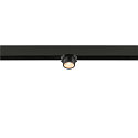 SLV LED Spot FIXT-IT!, 48V, DALI, eckig, fr Aufbauschiene, 36, 7W, 2700K, 800lm, UGR<19, IP20, dimmbar, gold/schwarz