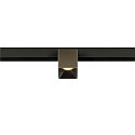 spot FIXT-IT! round, surface-mounted version, suitable for VDU workstation IP20, bronze, black, lacquered dimmable