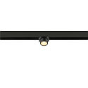 SLV spot FIXT-IT! round, surface-mounted version, suitable for VDU workstation IP20, bronze, black, lacquered dimmable