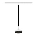 SLV Luminaire  suspension GRIP! FLAT IP20, noir, blanche gradable