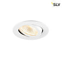 ceiling recessed luminaire NEW TRIA 68 AIRTIGHT suitable for VDU workstation IP23, white, lacquered dimmable