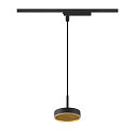 Luminaire  suspension monophas GRIP! FLAT IP20, or, noir gradable