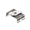 Sistema a fila continua Fissaggio EASYLIGHT BUTTERFLY STM (SURFACE TRACK MOUNT) meccanico, acciaio inossidabile