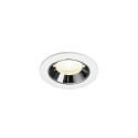 LED Deckeneinbauleuchte NUMINOS� XS, 6,9W, IP20, 20�, 4000K, 1000lm, wei�/chrom