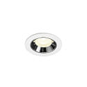 LED Deckeneinbauleuchte NUMINOS� XS, 6,9W, IP20, 40�, 4000K, 1000lm, wei�/chrom