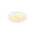 LED Deckeneinbauleuchte NUMINOS M, rund, 12W, IP20, dimmbar, 40, 3000K, 1800lm, wei