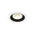 LED Deckeneinbauleuchte NUMINOS� M, 12W, IP20, 20�, 4000K, 1900lm, wei�/schwarz