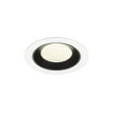 LED Deckeneinbauleuchte NUMINOS� M, 12W, IP20, 40�, 4000K, 1900lm, wei�/schwarz