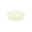 LED Deckeneinbauleuchte NUMINOS M, rund, 12W, IP20, dimmbar, 40, 4000K, 1900lm, wei