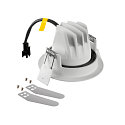 SLV ceiling recessed luminaire NUMINOS MOVE M round, suitable for VDU workstation IP20, white, lacquered dimmable