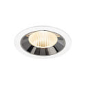 LED Deckeneinbauleuchte NUMINOS� L, 17W, IP20, 40�, 2700K, 2400lm, wei�/chrom