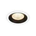 LED Deckeneinbauleuchte NUMINOS� L, 17W, IP20, 55�, 2700K, 2400lm, wei�/schwarz