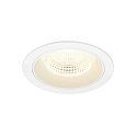 LED Deckeneinbauleuchte NUMINOS L, rund, 17W, IP20, dimmbar, 55, 4000K, 2700lm, wei