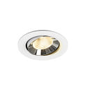 LED Deckeneinbauleuchte NUMINOS� MOVE L, 17W, IP20, schwenkbar, 20�, 3000K, 2500lm, wei�/chrom