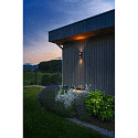 SLV Outdoor LED-Wandleuchte FLATT II, IP54 IK03, mit Sensor, Up & Down, 10W 2700K, Seeluft-best�ndig, dimmbar