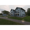 SLV LED Outdoor Wandleuchte THEO PRO S UP/DOWN, H: 17,5cm, rechteckig, 24�, IP65, 6W, 2700K, 600lm, anthrazit