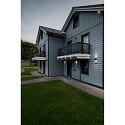 SLV LED Outdoor Wandleuchte THEO PRO S UP/DOWN, H: 17,5cm, rechteckig, 24�, IP65, 6W, 2700K, 600lm, anthrazit