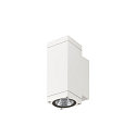 SLV LED Outdoor Wandleuchte THEO PRO S UP/DOWN, H: 17,5cm, rechteckig, 24, IP65, 6W, 2700K, 600lm, wei