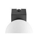 SLV LED Spiegelleuchte SUN MIRROR Wandleuchte, 13W, 2700/3000/4000K, 1000lm, IP44, schwarz