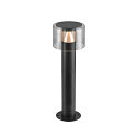 outdoor floor lamp TAHA II 45 IP65, black dimmable