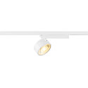1-phase spot KALU 2.0 cylindrical, suitable for VDU workstation IP20, white, lacquered dimmable