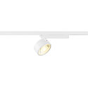 1-phase spot KALU 2.0 cylindrical, suitable for VDU workstation IP20, white, lacquered dimmable