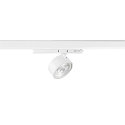 SLV 3-phase spot KALU 2.0 cylindrical, suitable for VDU workstation IP20, white, lacquered dimmable