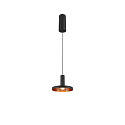 SLV LED Pendelleuchte LALU MIX&MATCH, Aufbauversion, 40, 10W, 2700/3000K, 700lm, IP20, dimmbar, schwarz