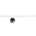 SLV 1-phase spot DYSKO IP20, black, white, lacquered dimmable