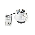 SLV ceiling recessed luminaire DYSKO round IP20, black, white dimmable