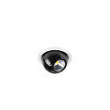SLV ceiling recessed luminaire DYSKO round IP20, black, white dimmable