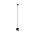 pendant luminaire DYSKO IP20, black, white dimmable