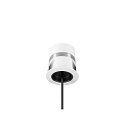 SLV pendant luminaire DYSKO IP20, black, white dimmable