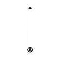 SLV pendant luminaire DYSKO IP20, black, white dimmable